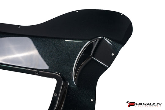 Paragon Performance C8 Corvette Stingray Carbon Flash Clear Engine Cover - Convertible 