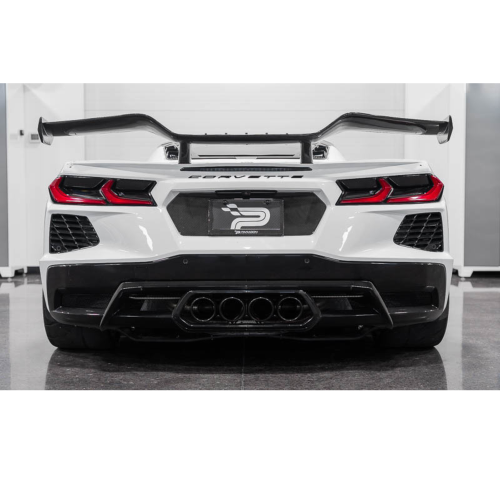 Paragon Performance C8 Corvette Stingray Center Exit Exhaust Conversion