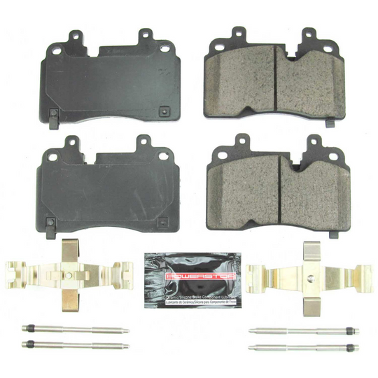 PowerStop C8 Base Corvette Stingray Front Z23 Evolution Sport Brake Pads w/Hardware1