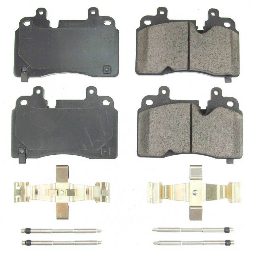PowerStop C8 Base Corvette Stingray Z17 Evolution Ceramic Front Brake Pads w/Hardware1