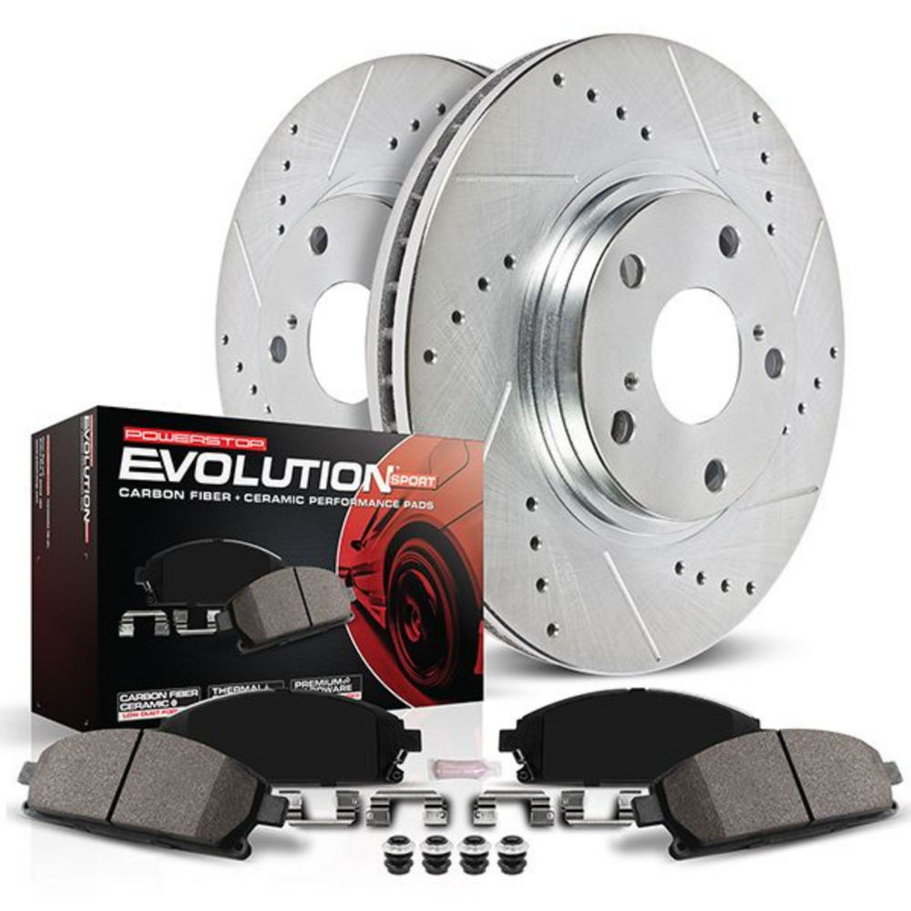 PowerStop C8 Base Corvette Stingray Z23 Evolution Sport Brake Upgrade Kit1