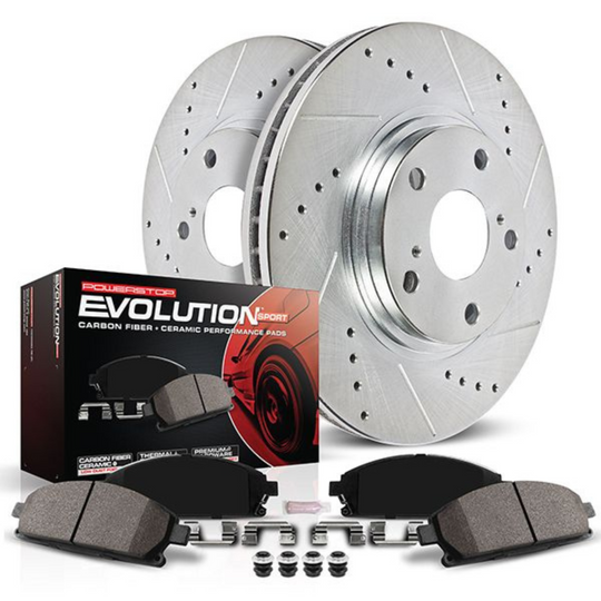 PowerStop C8 Base Corvette Stingray Z23 Evolution Sport Brake Upgrade Kit1