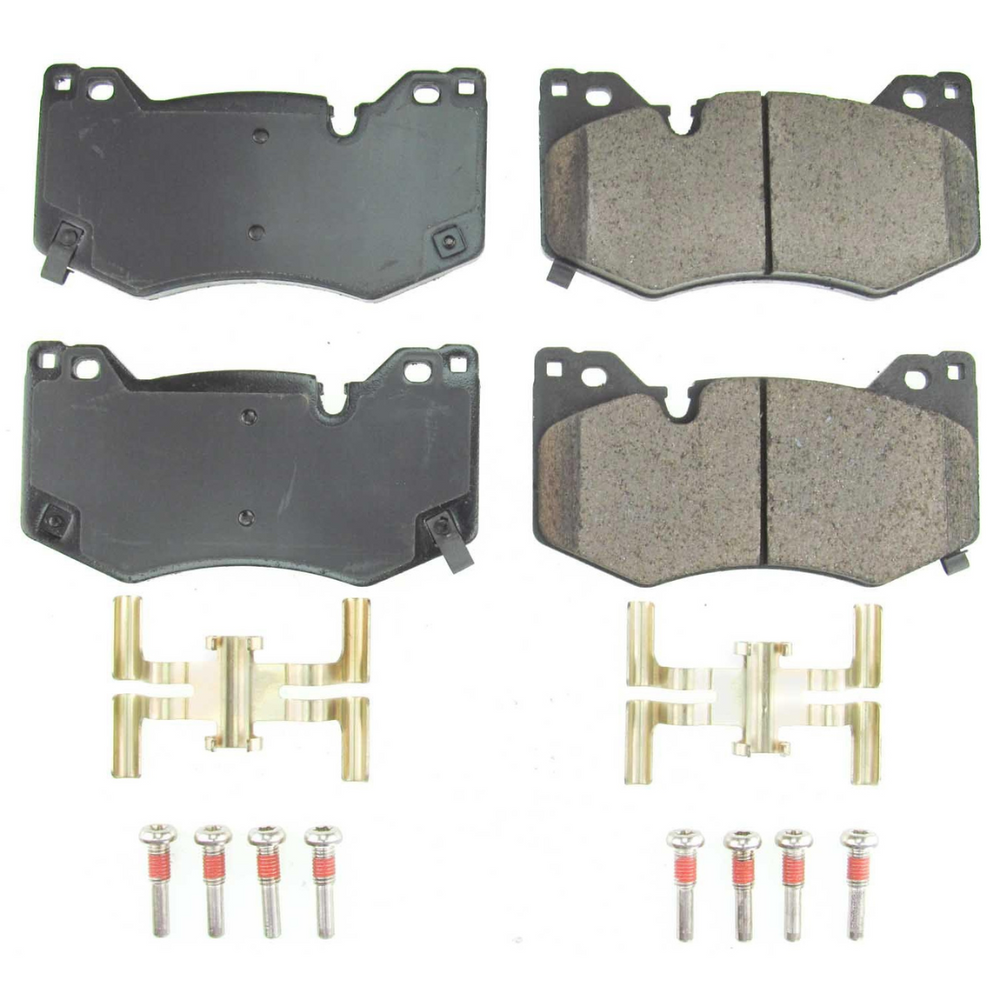 PowerStop C8 Z51 Corvette Stingray Z17 Evolution Ceramic Front Brake Pads w/Hardware