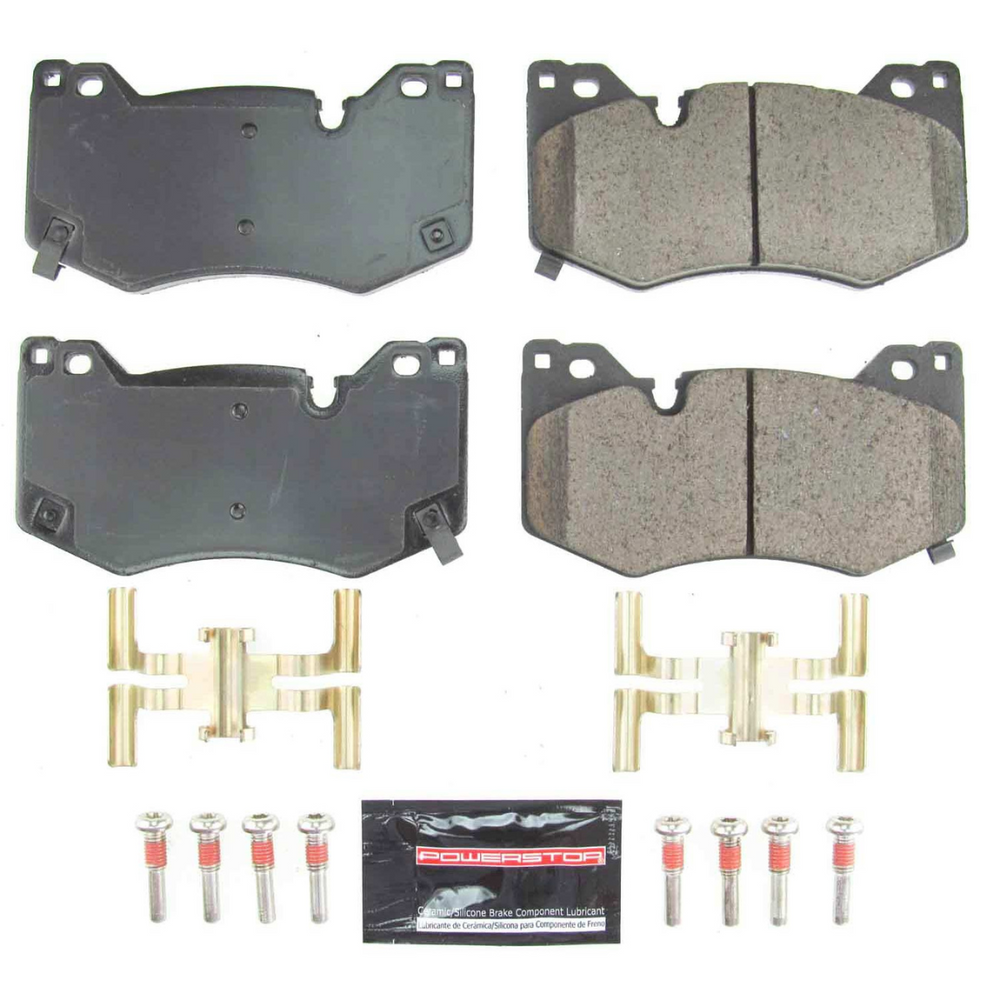 PowerStop C8 Z51 Corvette Stingray Z23 Evolution Sport Front Brake Pads w/Hardware
