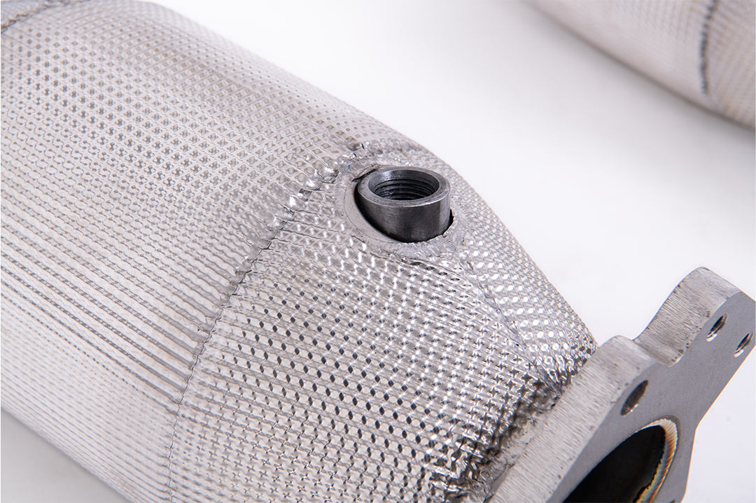 Milltek C8 Corvette Stingray Hi-Flow Sport Cats w/ Heat Wrap