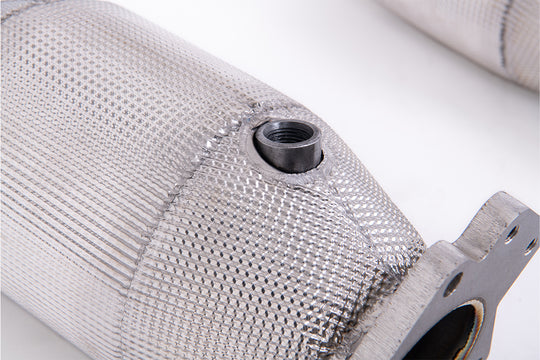 Milltek C8 Corvette Stingray Hi-Flow Sport Cats w/ Heat Wrap