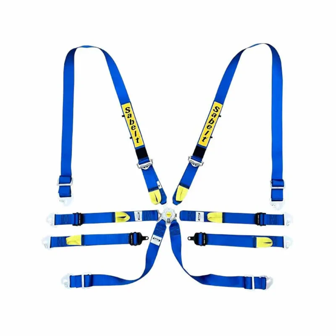 Sabelt 2x2 Enduro 6-Point Racing Harness (2031 FIA Approval)