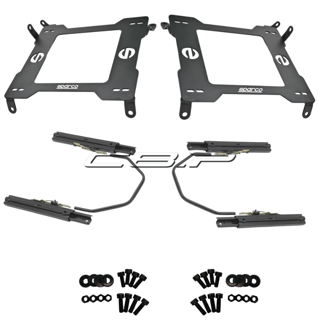 Sparco C8 Corvette Stingray 600 Series Seat Base Install Kit
