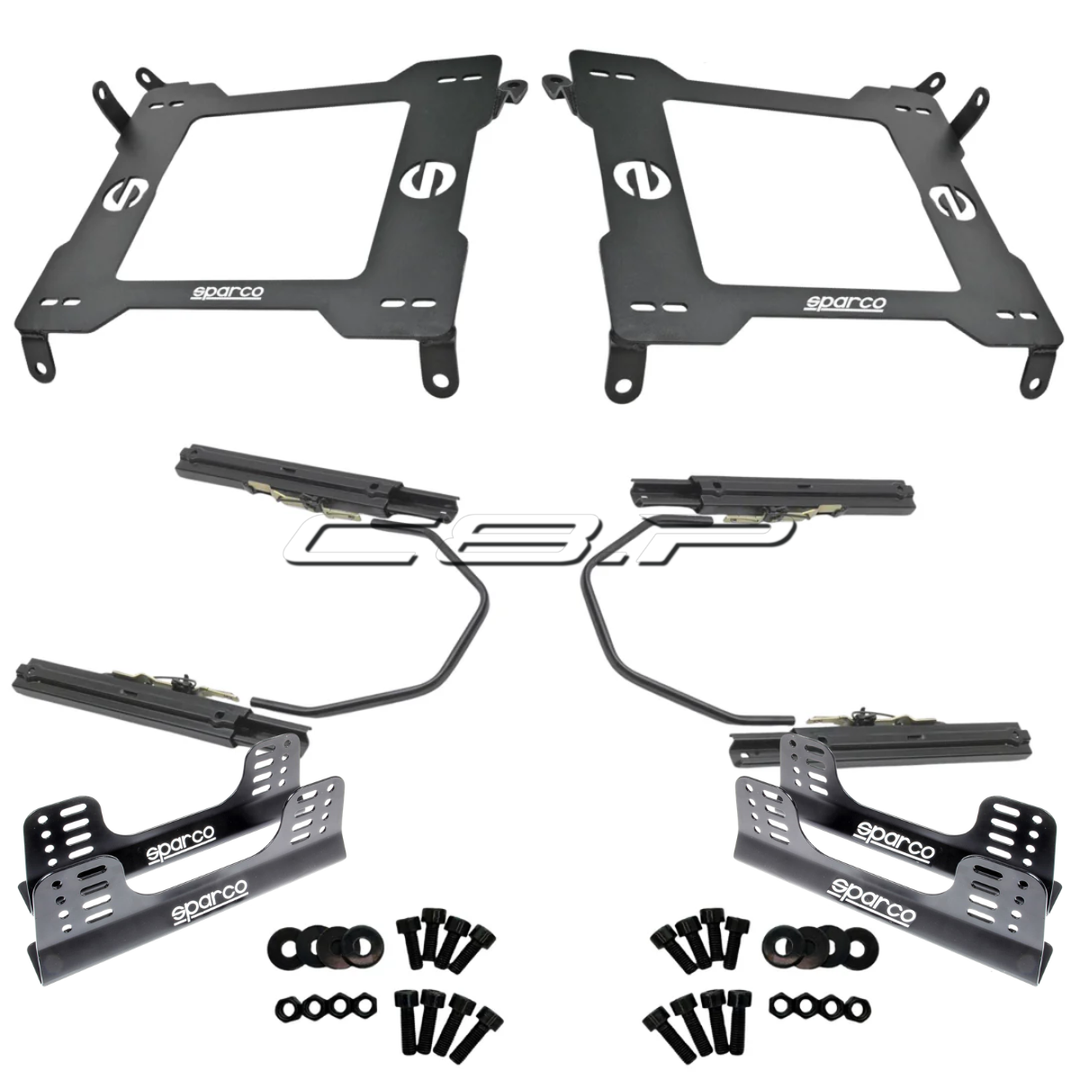 Sparco C8 Corvette Stingray 600 Series Seat Base Install Kit