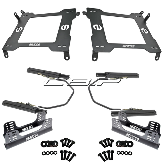 Sparco C8 Corvette Stingray 600 Series Seat Base Install Kit