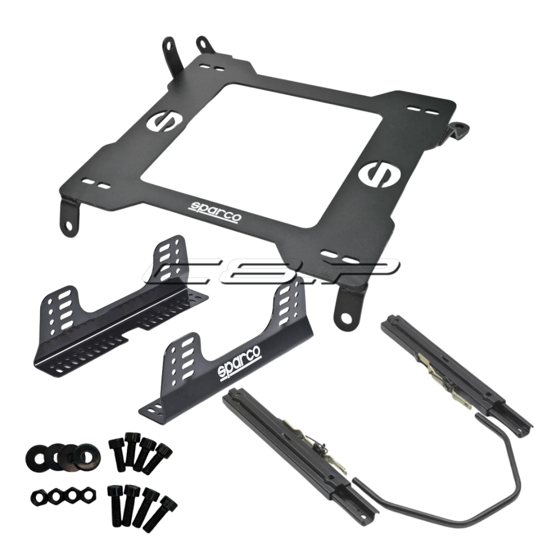 Sparco C8 Corvette Stingray 600 Series Seat Base Install Kit