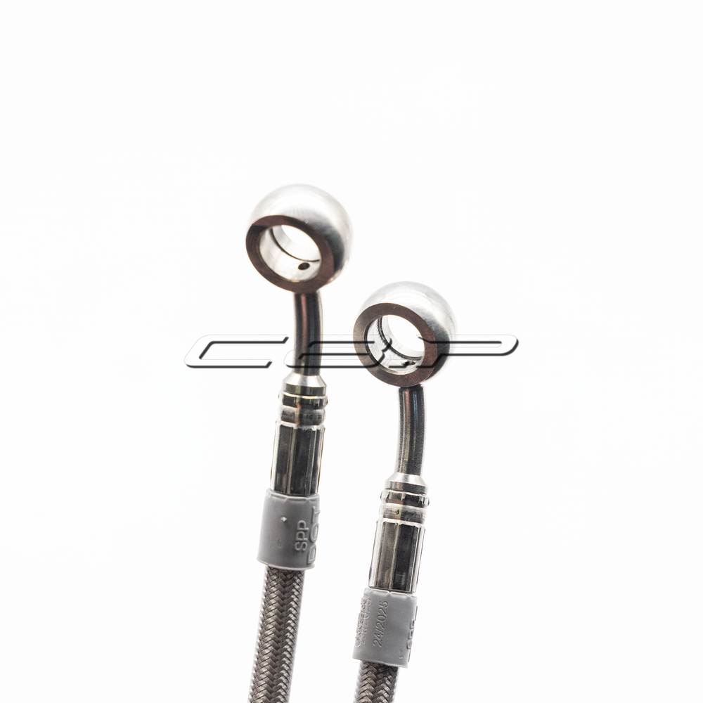 Spiegler C8 Corvette Z06 Stainless Brake Lines with Iron Discs 