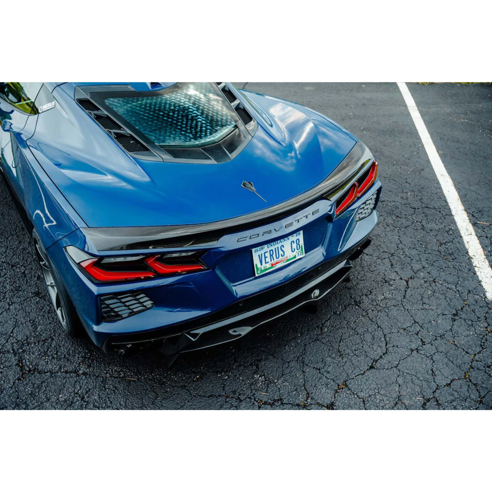 Verus Engineering C8 Corvette Stingray Carbon Ducktail Rear Spoiler