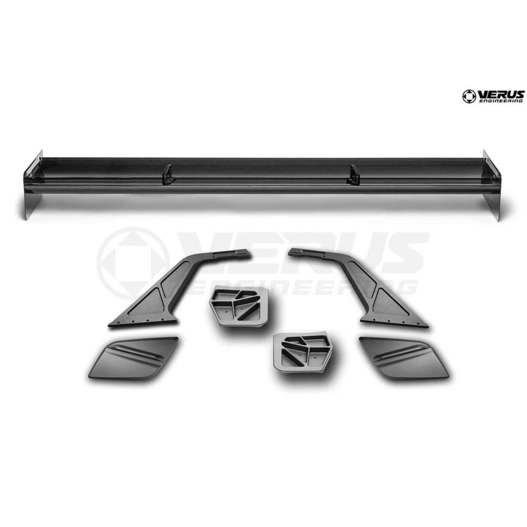 Verus Engineering C8 Corvette Z06 Coupe Swan Neck V1X Rear Wing Verus Engineering C8 Corvette Z06 Coupe Swan Neck V1X Rear Wing