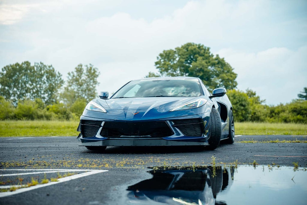 Verus Engineering C8 Corvette Stingray Front Splitter Kit, WF Spec