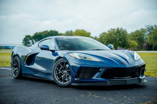 Verus Engineering C8 Corvette Stingray Front Splitter Kit, WF Spec