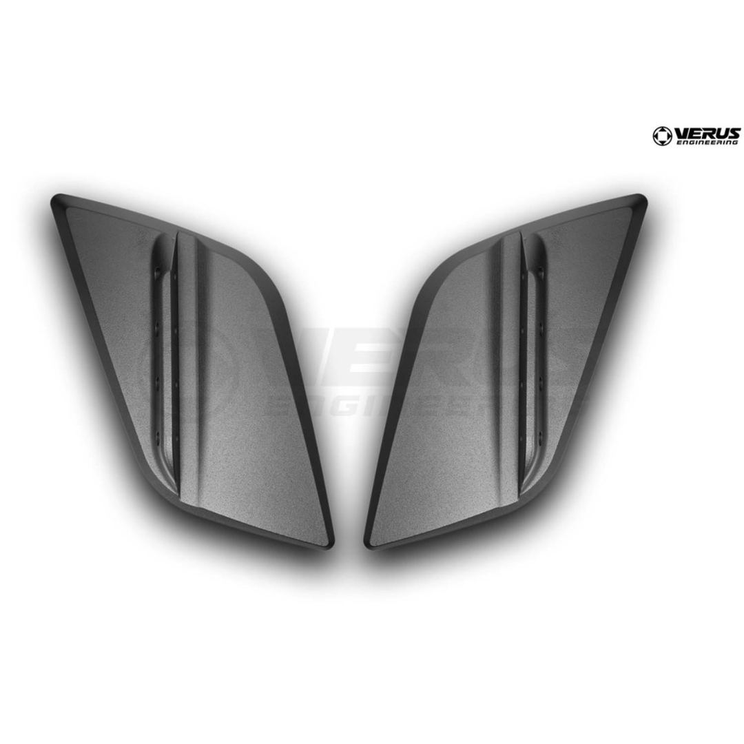 Verus Engineering C8 Corvette Stingray Swan Neck UCW Rear Wing Kit - Convertible ONLY