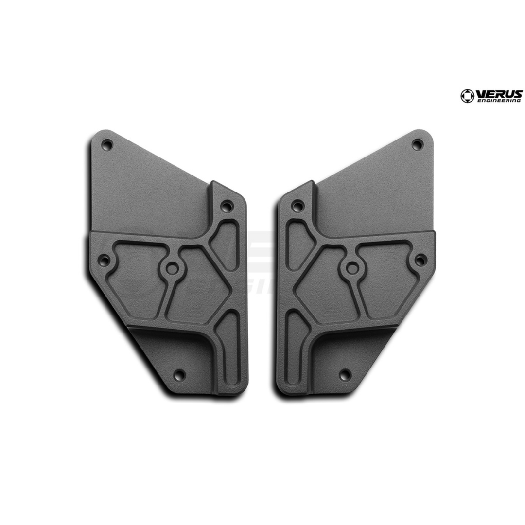 Verus Engineering C8 Corvette Stingray Swan Neck UCW Rear Wing Kit - Convertible ONLY