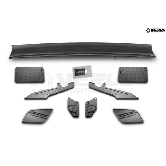 Verus Engineering C8 Corvette Stingray UCW Bottom Mount Rear Wing Kit - Convertible ONLY