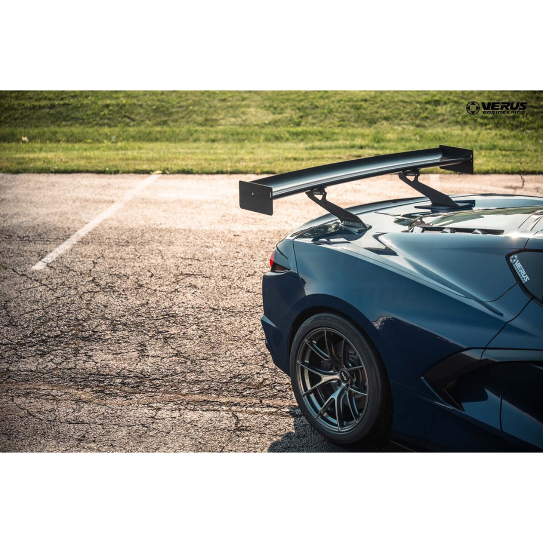 Verus Engineering C8 Corvette Stingray UCW Bottom Mount Rear Wing Kit - Convertible ONLY