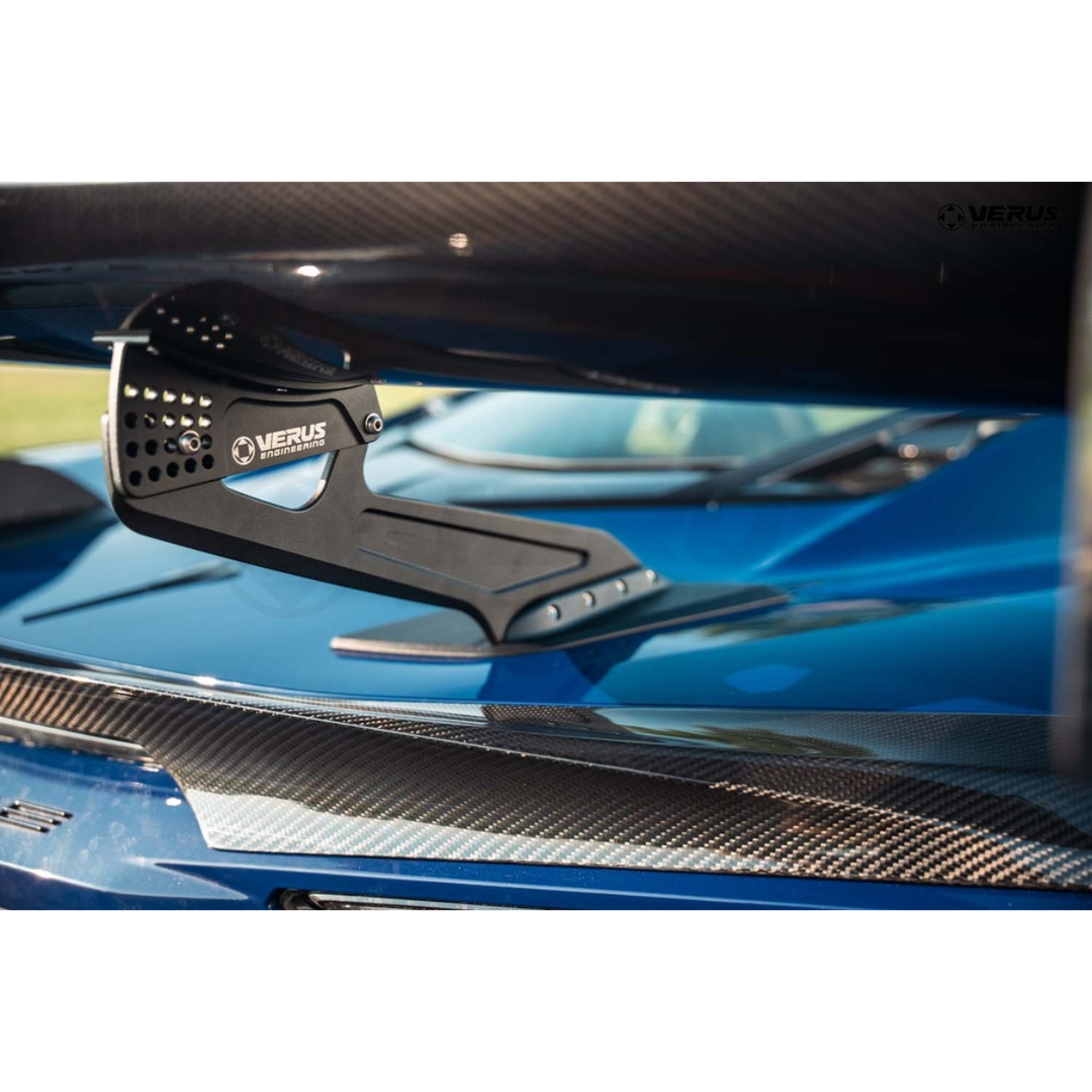 Verus Engineering C8 Corvette Stingray UCW Bottom Mount Rear Wing Kit - Convertible ONLY