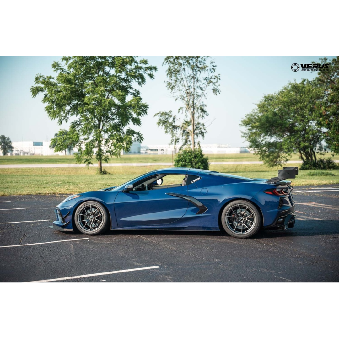 Verus Engineering C8 Corvette Stingray UCW Bottom Mount Rear Wing Kit - Convertible ONLY