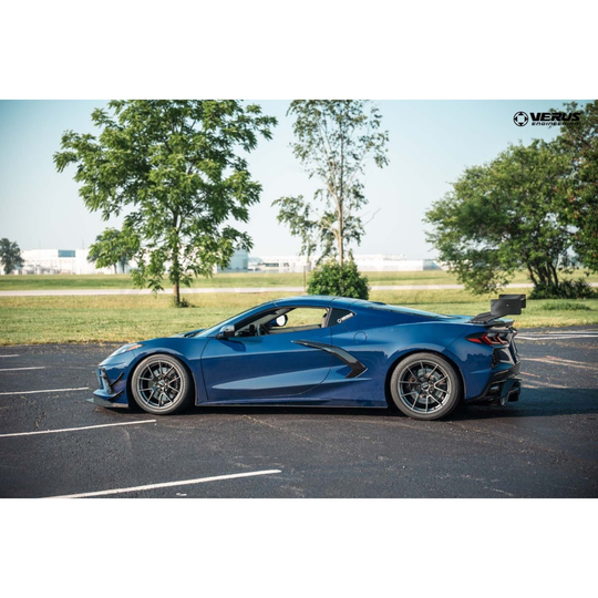 Verus Engineering C8 Corvette Stingray UCW Bottom Mount Rear Wing Kit - Convertible ONLY