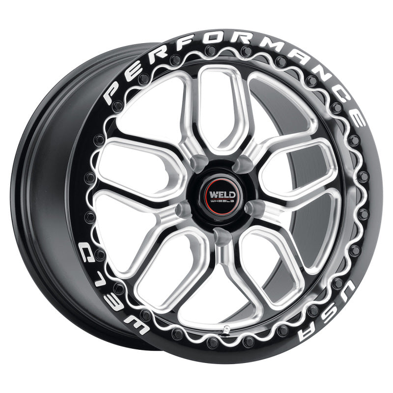 WELD Laguna Street Gloss Black Milled Wheel