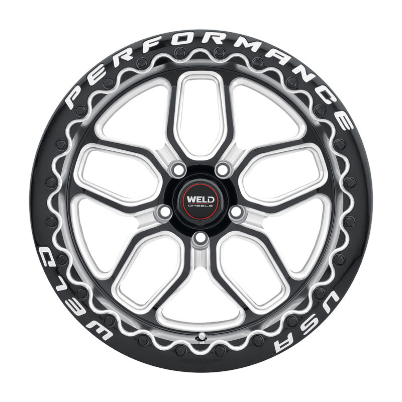 WELD Laguna Street Gloss Black Milled Wheel