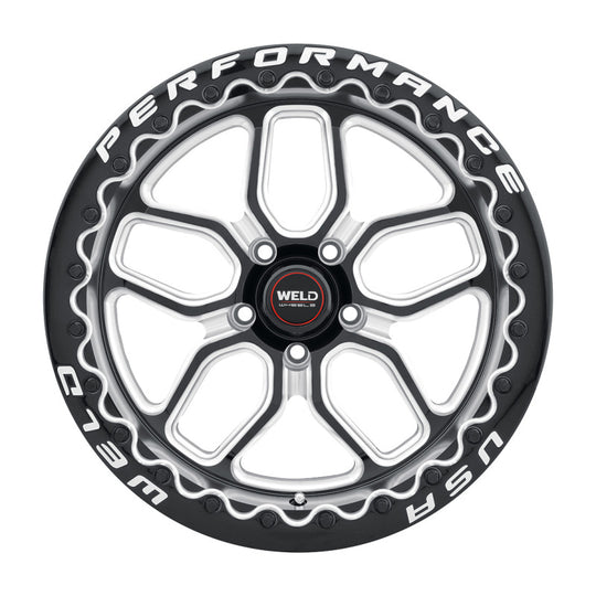 WELD Laguna Street Gloss Black Milled Wheel