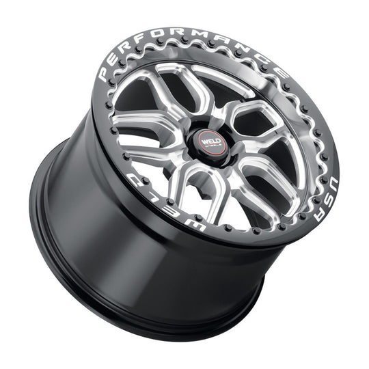 WELD Laguna Street Gloss Black Milled Wheel