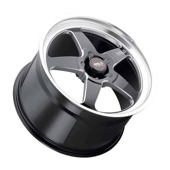 WELD Ventura Street Gloss Black Milled Wheel - 5x120