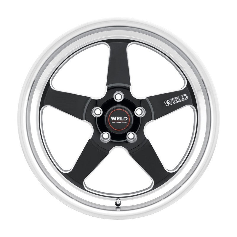WELD Ventura Street Gloss Black Milled Wheel - 5x120