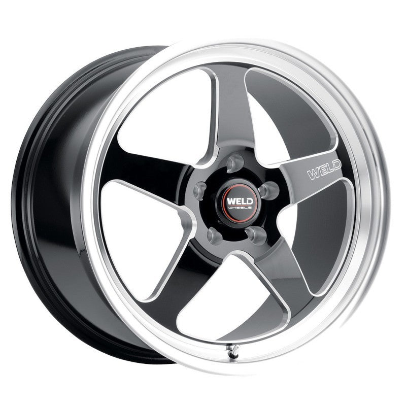 WELD Ventura Street Gloss Black Milled Wheel - 5x120
