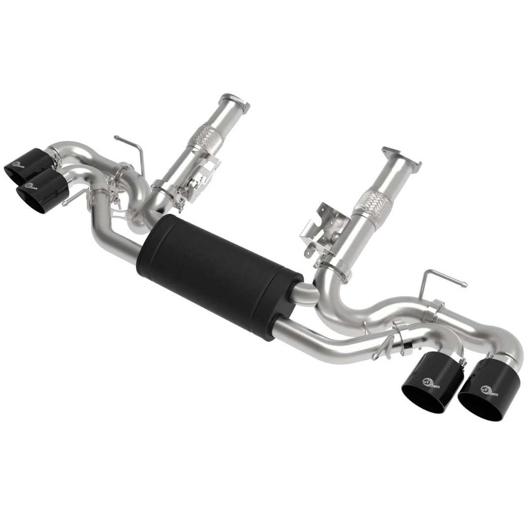aFe C8 Base Corvette Stingray MACH Force-XP 3" to 2-1/2" 304SS Cat-Back Exhaust System w/Muffler