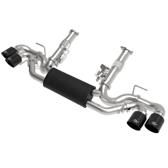 aFe C8 Base Corvette Stingray MACH Force-XP 3" to 2-1/2" 304SS Cat-Back Exhaust System w/Muffler
