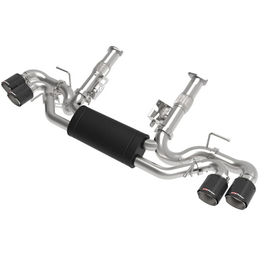 aFe C8 Base Corvette Stingray MACH Force-XP 3" to 2-1/2" 304SS Cat-Back Exhaust System w/Muffler2