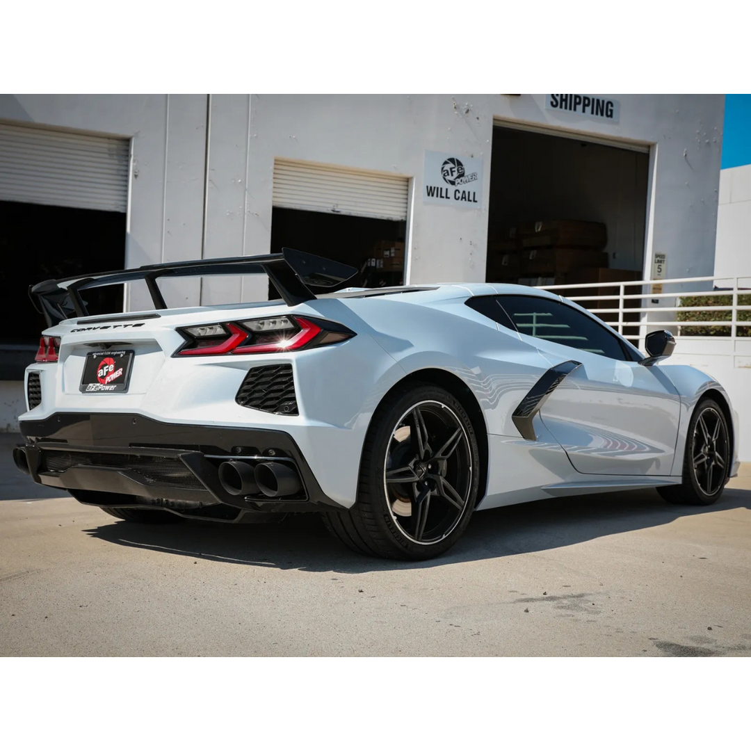aFe C8 Base Corvette Stingray MACH Force-XP 3" to 2-1/2" 304SS Cat Back Exhaust System w/o Muffler