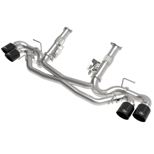 aFe C8 Base Corvette Stingray MACH Force-XP 3" to 2-1/2" 304SS Cat Back Exhaust System w/o Muffler20