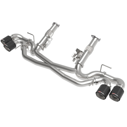 aFe C8 Base Corvette Stingray MACH Force-XP 3" to 2-1/2" 304SS Cat Back Exhaust System w/o Muffler22
