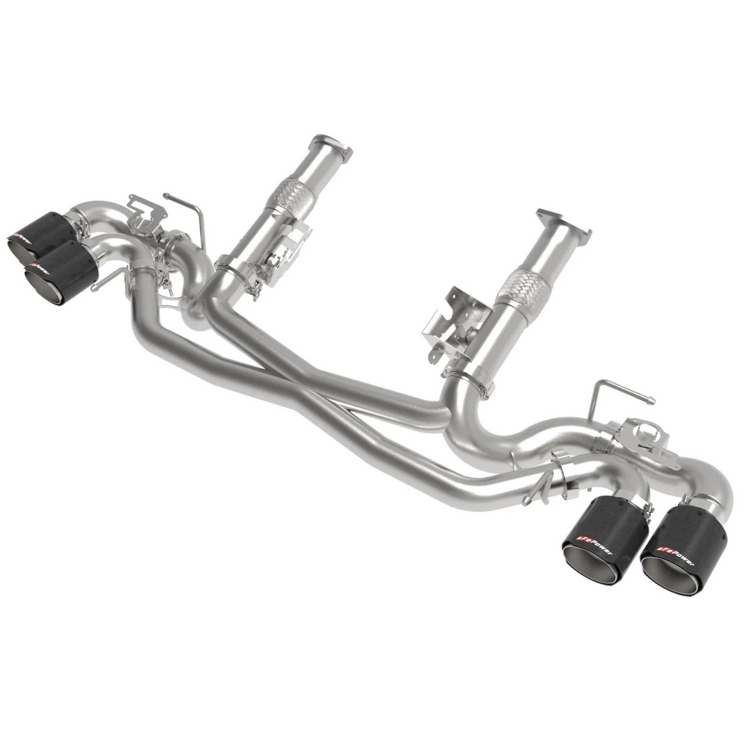 aFe C8 Base Corvette Stingray MACH Force-XP 3" to 2-1/2" 304SS Cat Back Exhaust System w/o Muffler6