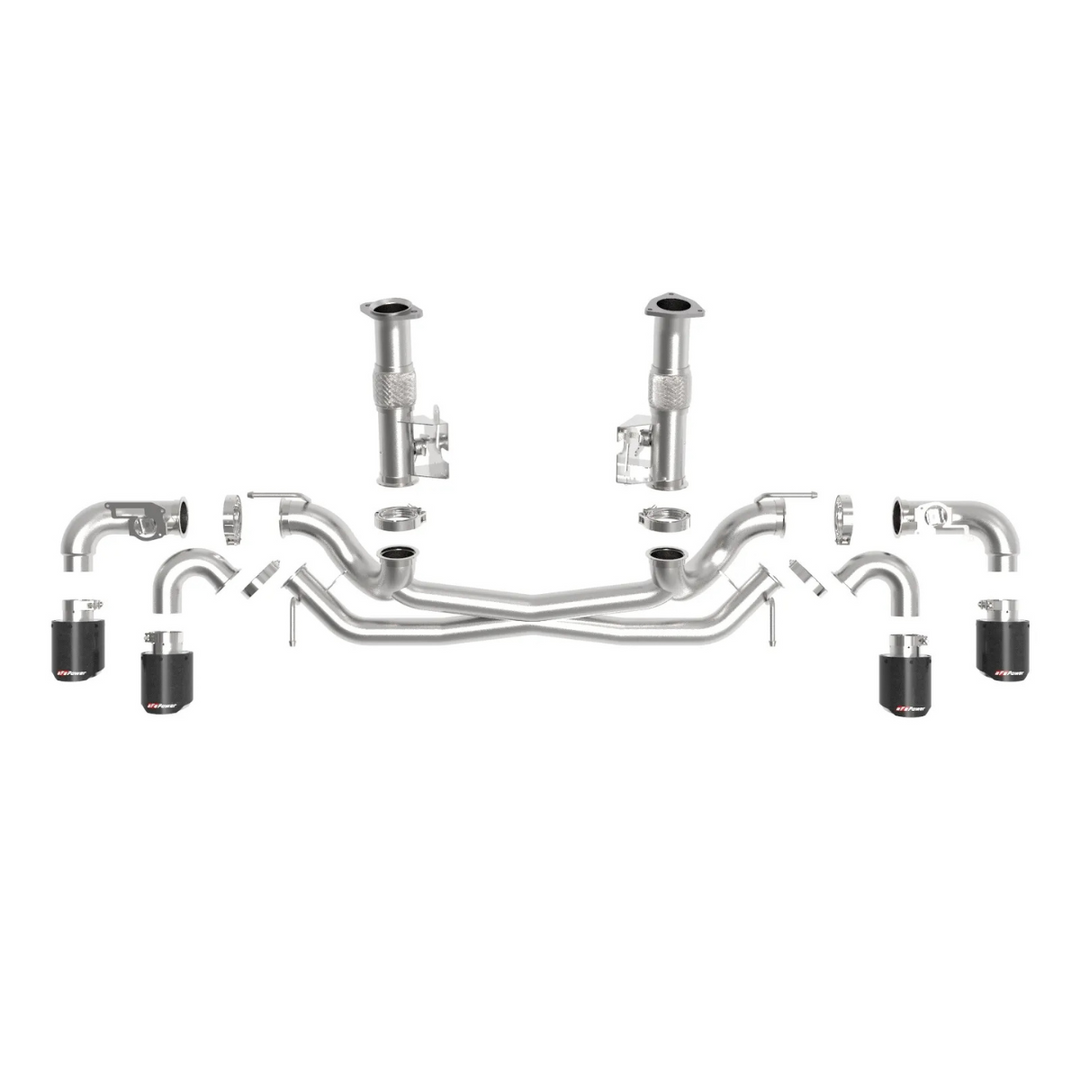 aFe C8 Base Corvette Stingray MACH Force-XP 3" to 2-1/2" 304SS Cat Back Exhaust System w/o Muffler8