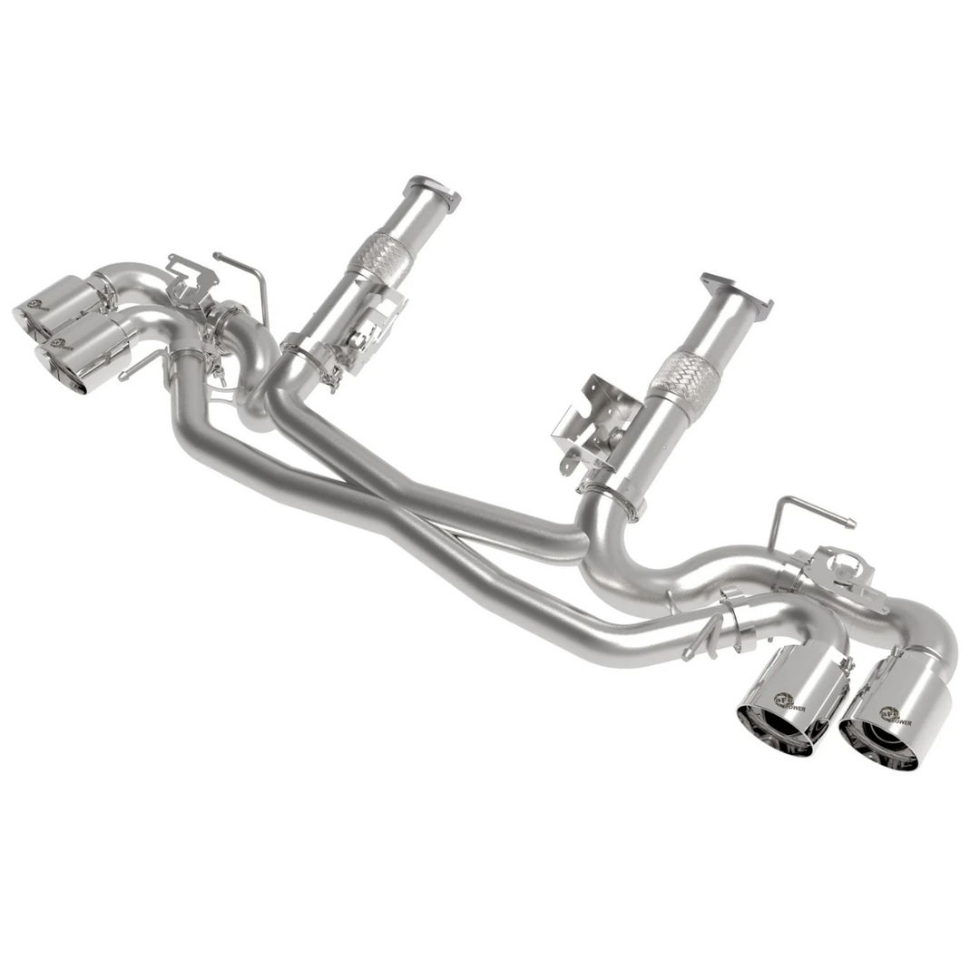 aFe C8 Base Corvette Stingray MACH Force-XP 3" to 2-1/2" 304SS Cat Back Exhaust System w/o Muffler9