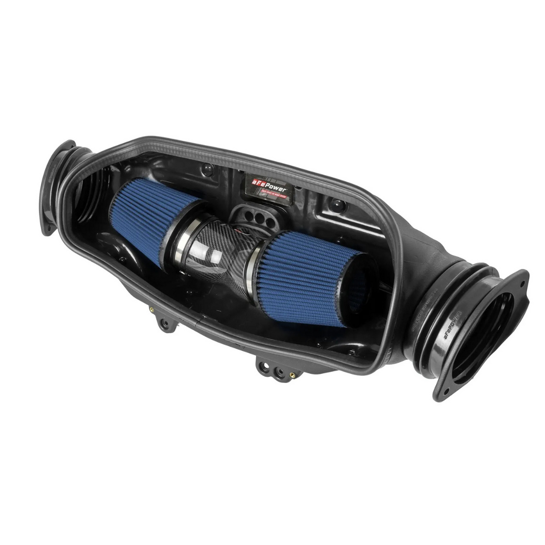 aFe C8 Corvette Stingray Track Series Carbon Fiber Cold Air Intake System w/ Pro 5R Filters1