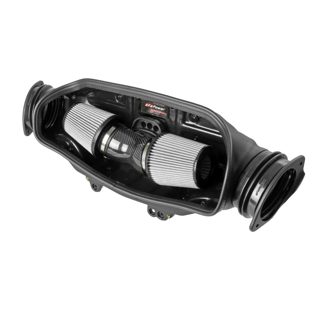 aFe C8 Corvette Stingray Track Series Carbon Fiber Cold Air Intake System w/ Pro DRY S Filters