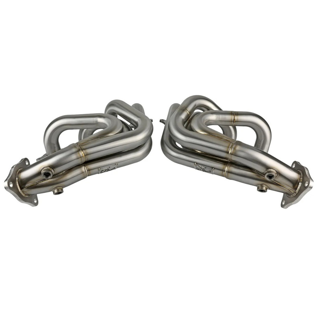 aFe C8 Corvette Stingray Twisted Steel 304 Stainless Steel Long Tube Header11