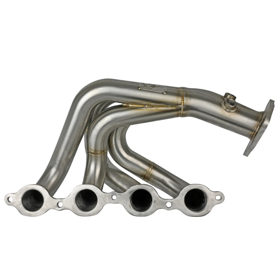 aFe C8 Corvette Stingray Twisted Steel 304 Stainless Steel Long Tube Header13