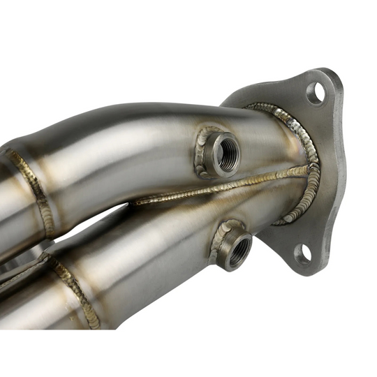 aFe C8 Corvette Stingray Twisted Steel 304 Stainless Steel Long Tube Header14