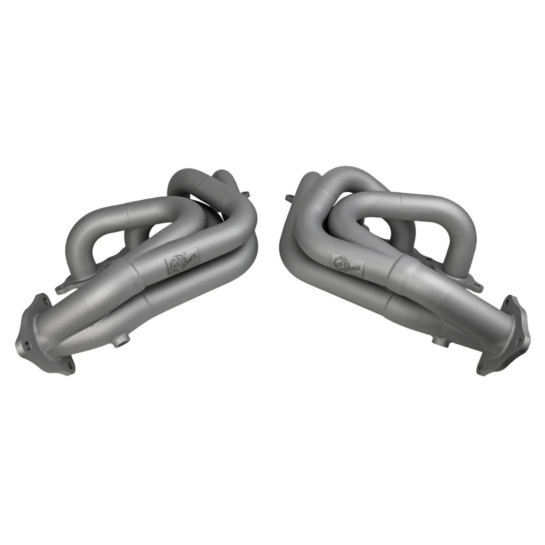 aFe C8 Corvette Stingray Twisted Steel 304 Stainless Steel Long Tube Header16