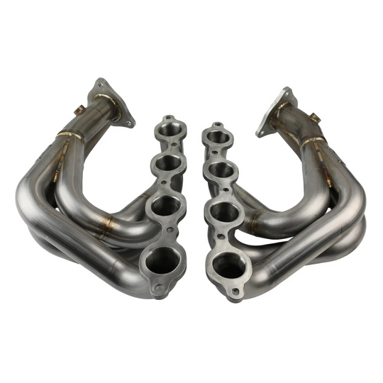 aFe C8 Corvette Stingray Twisted Steel 304 Stainless Steel Long Tube Header6
